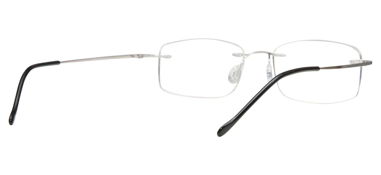 Blue Light Blocking Glasses Rectangle Rimless 201962 Eyeglasses Includes Blue Light Blocking Lenses - view 6
